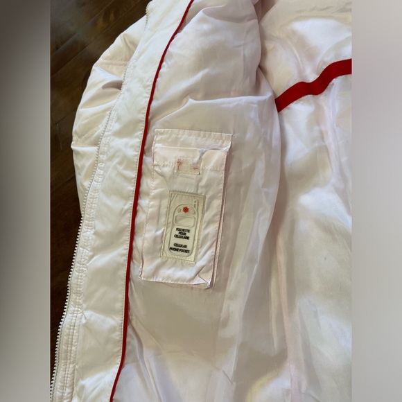 Y exchange Down Feathers Light Baby pink jacket women’s S - Picture 9 of 16